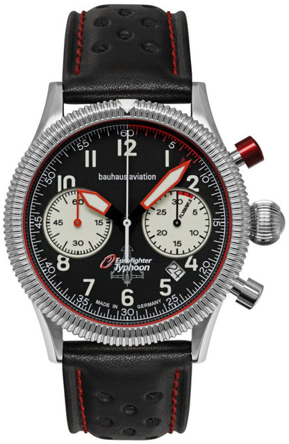 Bauhaus Aviation 2518-2 Herrenuhr • Automatik Chronograph • Made in Germany