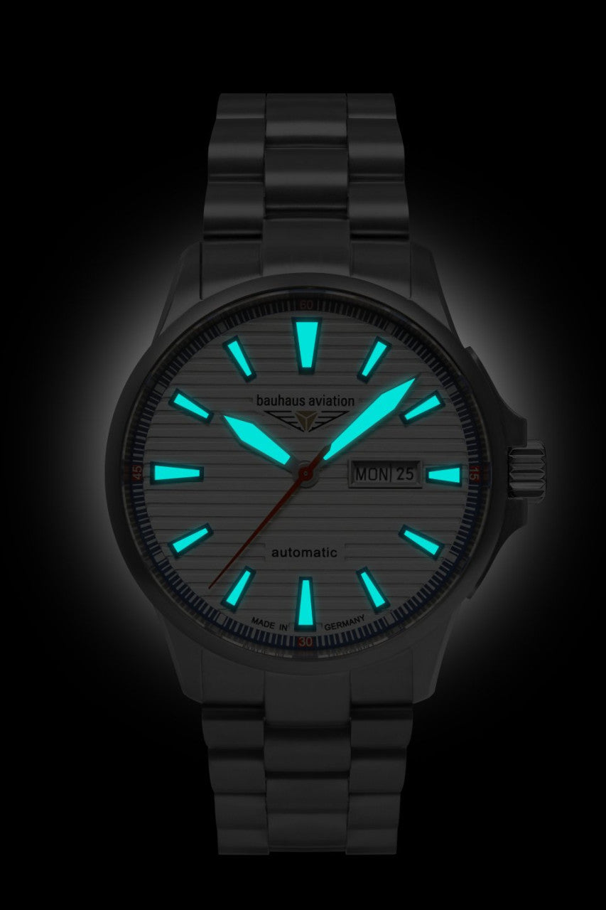 Bauhaus Aviation 2862M1 Herrenuhr • Titan-Gehäuse • Automatik