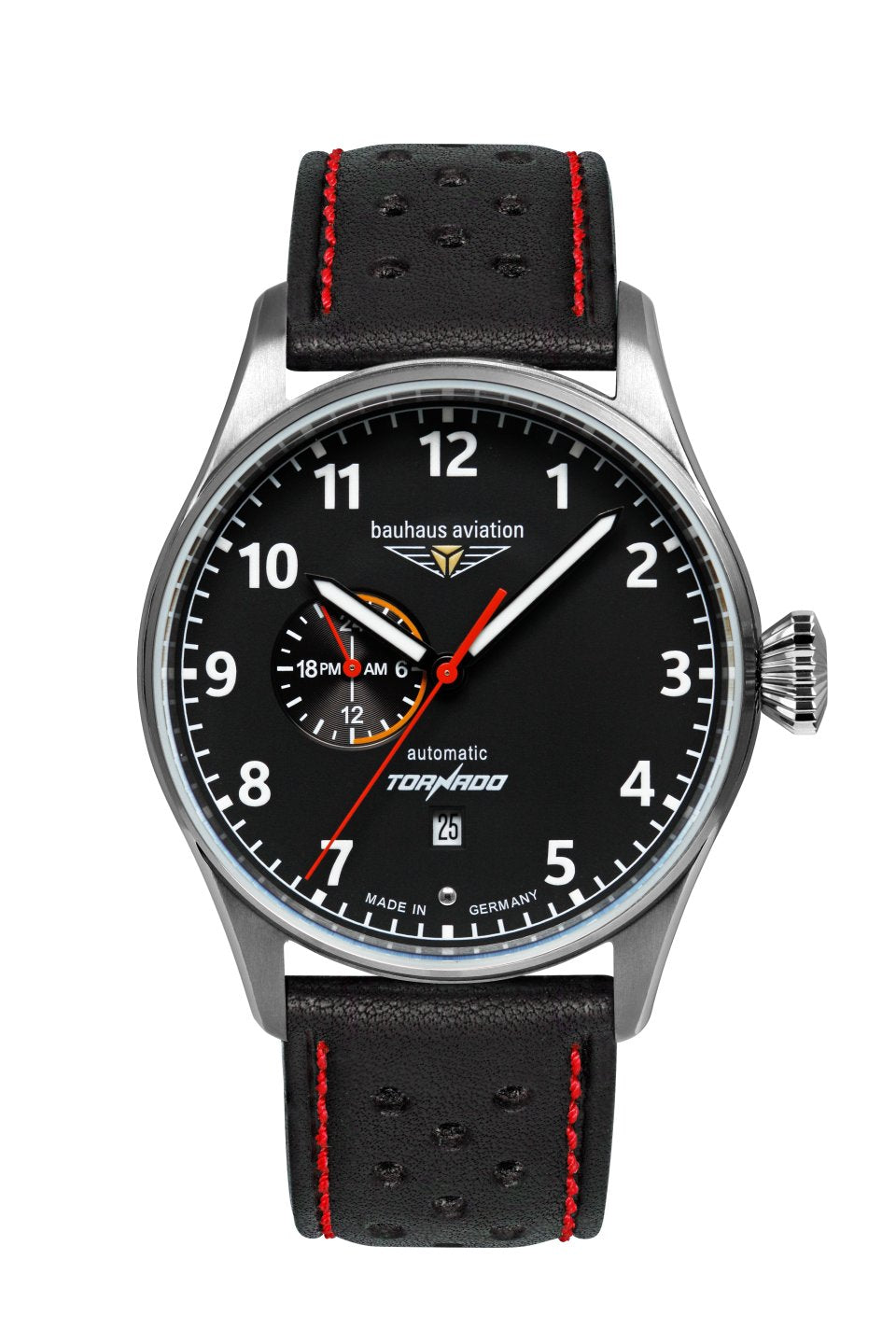 Bauhaus Aviation 2764-2 Herrenuhr • Made in Germany • Automatik
