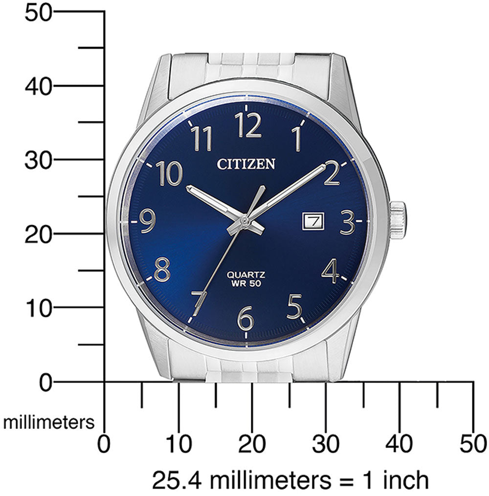 Citizen BI5000-52L Men's Watch • Quartz Movement • Blue