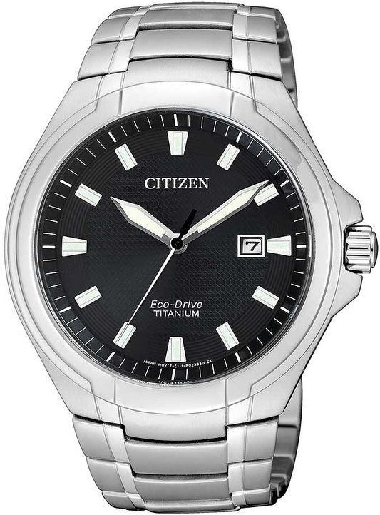 Montre pour homme Citizen BM7430-89L • Solaire Eco-Drive • Super Titanium
