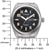Zegarek CITIZEN Eco-Drive Titanium z czarną tarczą i datownikiem