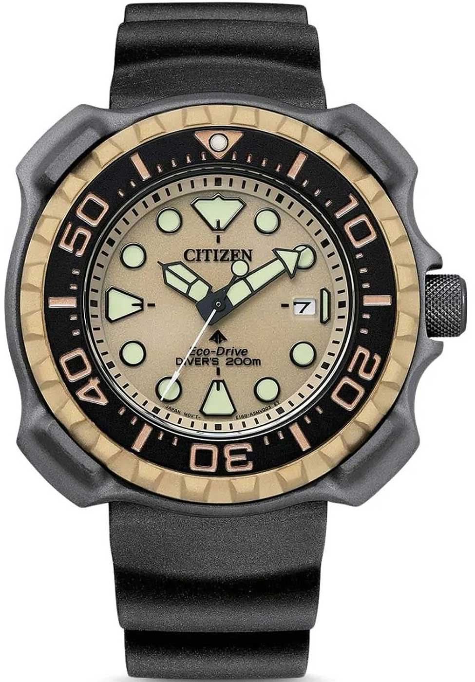 Citizen Promaster Eco-Drive Diver BN0226-10P Montre pour Homme • Solaire • Super Titanium