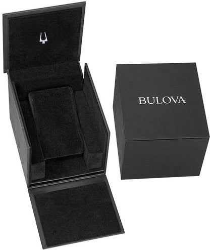 Bulova Classic Automatic 96A135 Montre pour homme • Mouvement automatique • Fond transparent & balancier ouvert