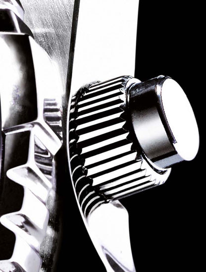 Chris Benz Depthmeter Chronograph 300M CB-C300-W-KBS Men's Watch • Shark-Proof • Sapphire Crystal