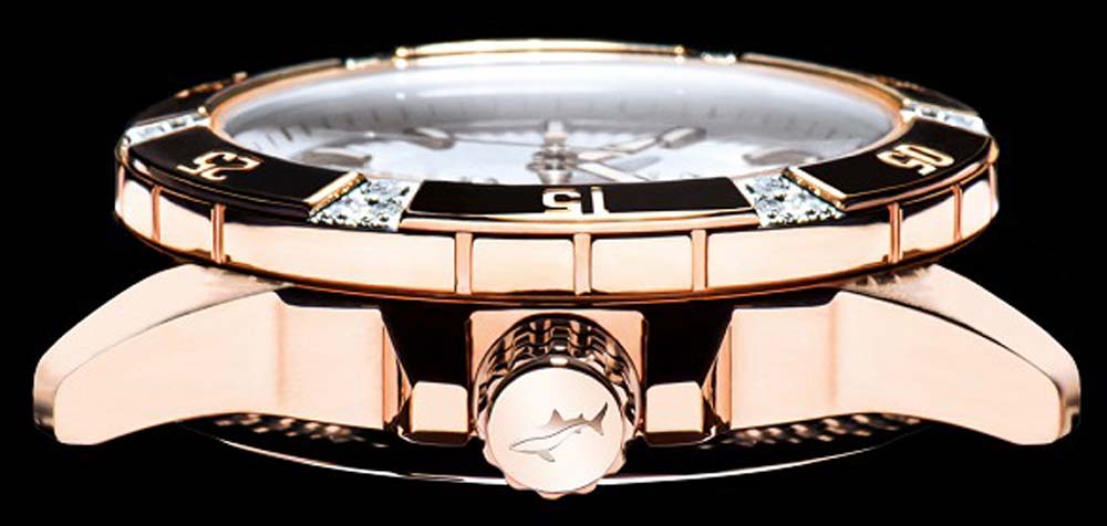 Montre pour homme Chris Benz CB-D200X-SI-MB • Profondimètre • Verre saphir