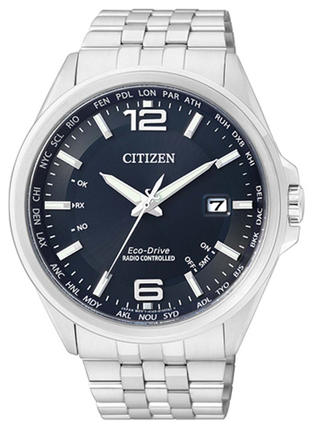 Citizen CB0010-88L Herren Uhr • Eco-Drive • Funkuhr