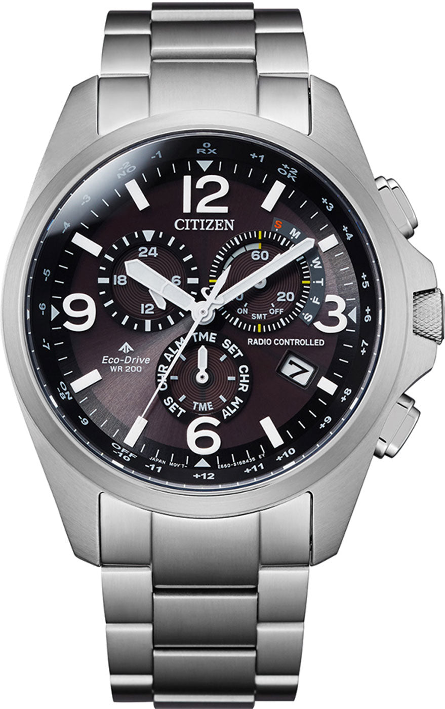 Montre pour homme Citizen Promaster Land CB5920-86E • Eco-Drive • Radio-pilotée