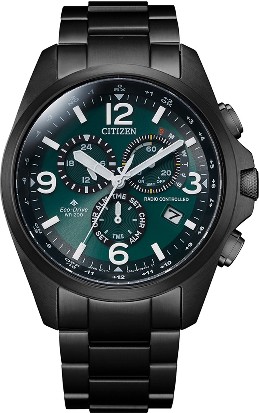 Montre homme Citizen Promaster Land CB5925-82X • Radio-pilotée solaire • Verre saphir
