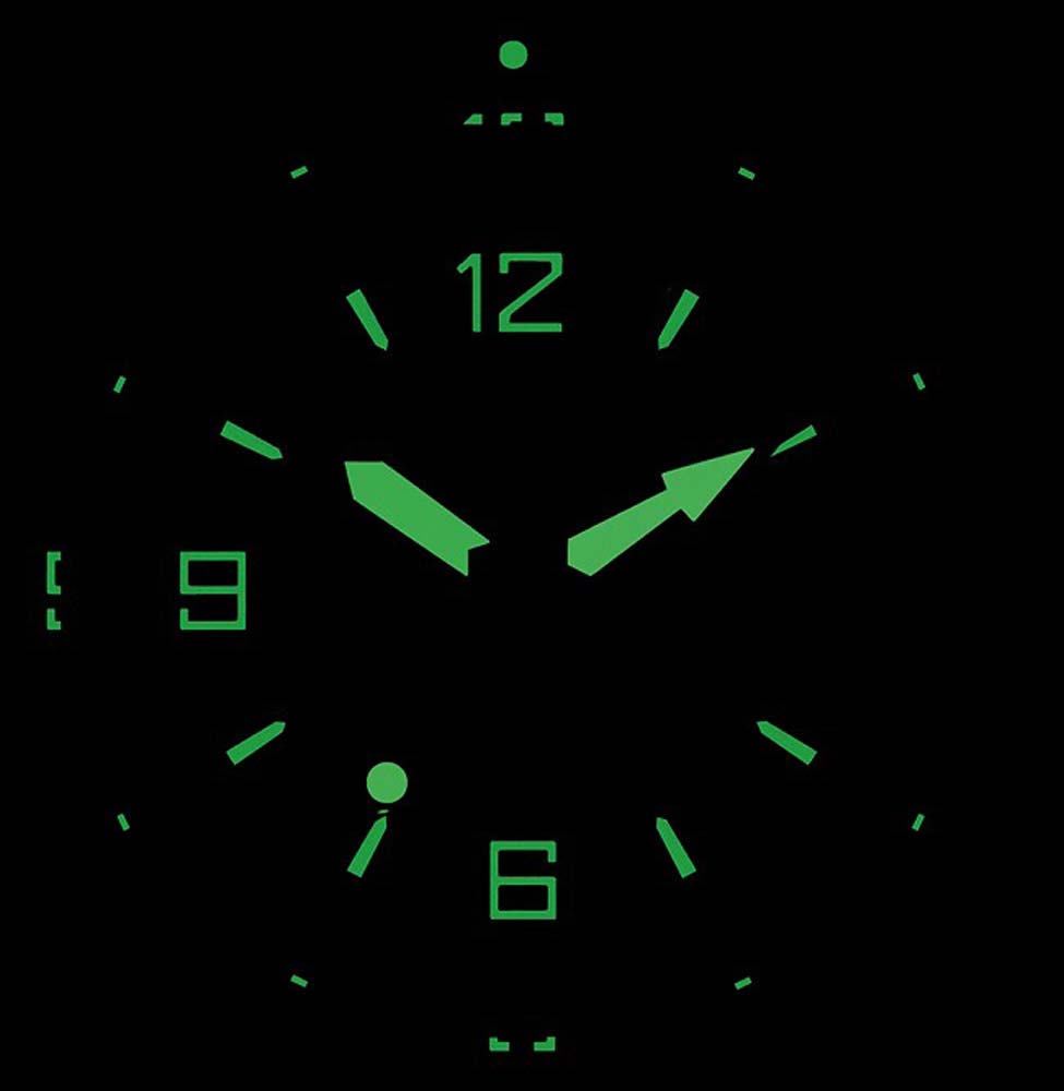 Montre Chris Benz One Midsize CBM-SI-KB-SI pour femme • Verre saphir • 20 bar