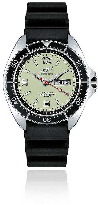 Chris Benz DEEP 300M Automatic SSI Edition Men's Watch • Sharkproof • Automatic Movement