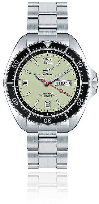 Chris Benz One Man CBO-N-MB-SW Men's Watch • Shark-Proof • Sapphire Crystal