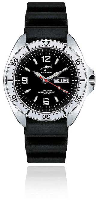 Montre pour homme Chris Benz ONE Man 200M CBO-S-KB-SI • Shark-Proof • étanche à 200m