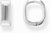 Silberfarbene Kreolen, Mit eckiger Form und minimalistischem Design - Thomas Sabo Modell: CR742-001-21