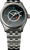 Zegarek męski Traser Aurora GMT z antracytową tarczą i metalową bransoletą