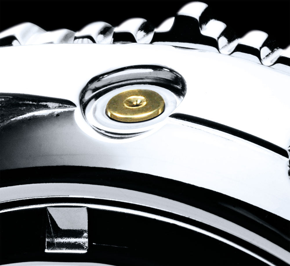 Montre pour hommes Chris Benz DEPTHMETER DIGITAL 200M CB-D200X-G-MB • Hai-Proof • Verre saphir