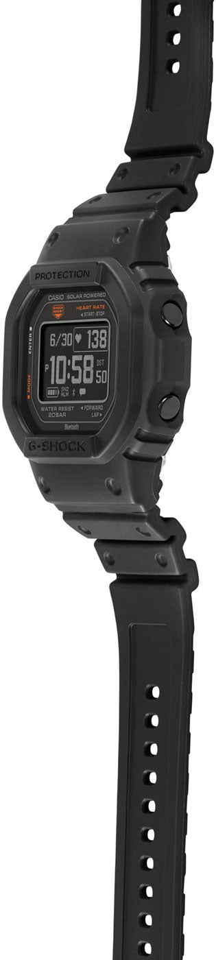 Casio G-SQUAD DW-H5600-1ER Herren Uhr • Solar • Herzfrequenzmesser