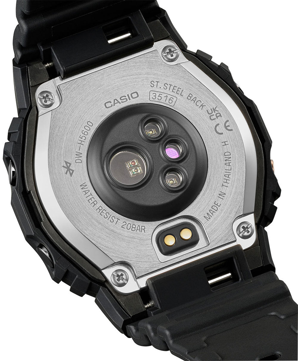 Casio G-SQUAD DW-H5600-1ER Herren Uhr • Solar • Herzfrequenzmesser