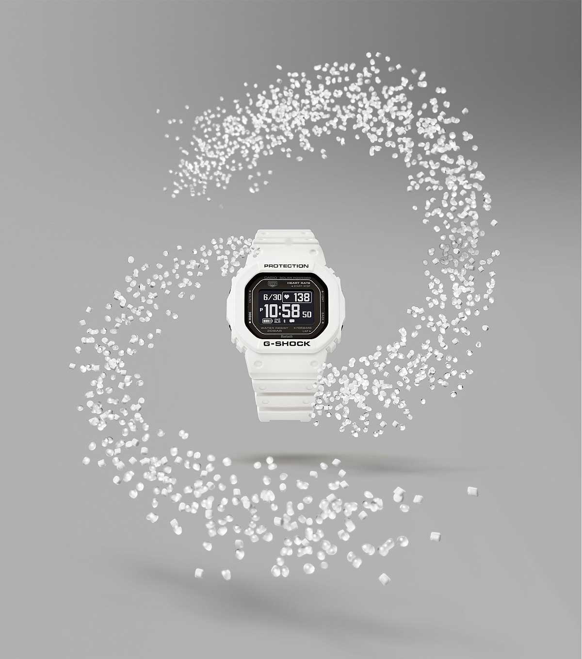 Casio G-SHOCK G-SQUAD DW-H5600-7ER Herren Uhr • Smartwatch • Herzfrequenzmessung