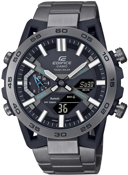 Casio Edifice ECB-2000DC-1AEF Herren Uhr • Solarantrieb • Carbon-Gehäuse • Bluetooth
