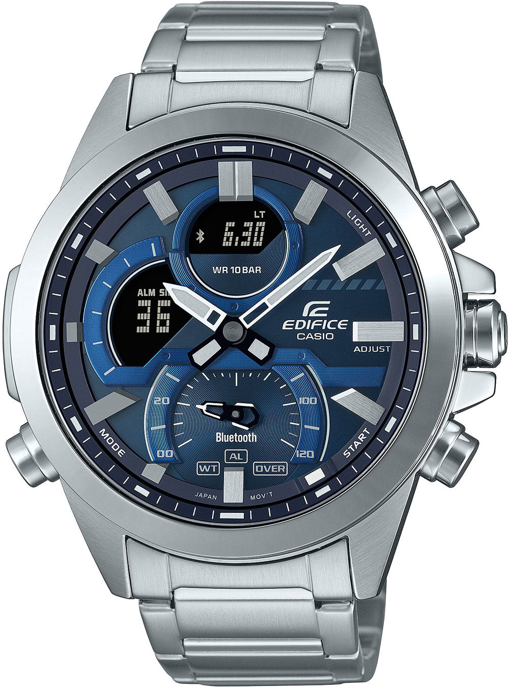 Montre pour homme Casio Edifice ECB-30D-2AEF • Smartphone Link • Verre minéral