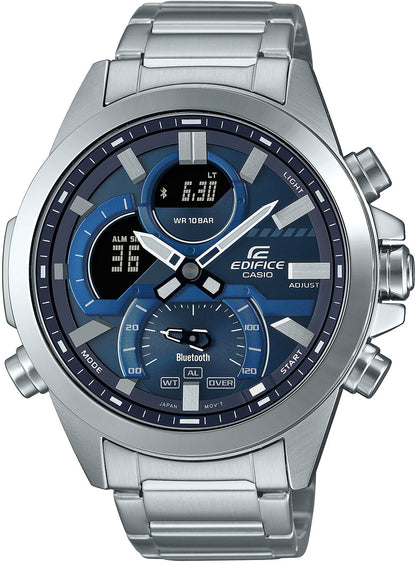 Montre pour homme Casio Edifice ECB-30D-2AEF • Smartphone Link • Verre minéral