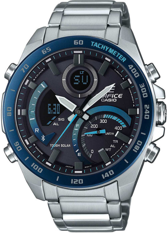 Casio Edifice ECB-900DB-1BER Men's Watch • Smart Features • Tough Solar