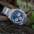 Casio Edifice EFB-730D-2AVUEF Herrenuhr • Saphir • Chrono