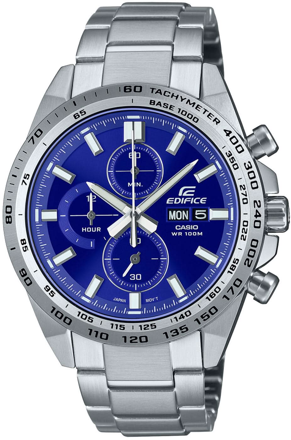Casio Edifice EFR-574D-2AV Montre Homme • Chronographe • Boîtier en acier inoxydable