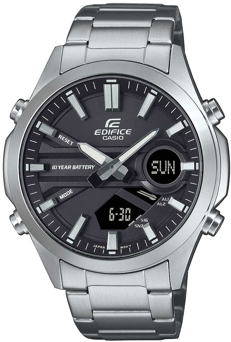Casio Edifice EFV-C120D-1AEF Herrenuhr • Smarte Telememo • 10 Jahre Batterie