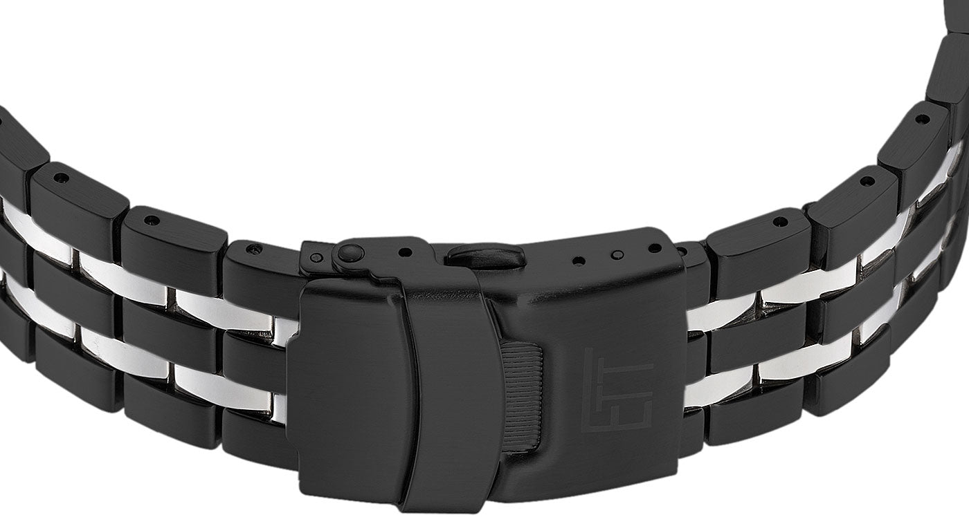 Eco Tech Time Professional EGS-11568-21M Herren Uhr • Funksolar • Weltzeit