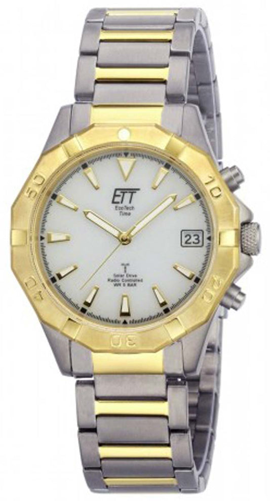 Eco Tech Time Alaska EGT-11359-25M Men's Watch • Radio-Controlled Solar • Titanium