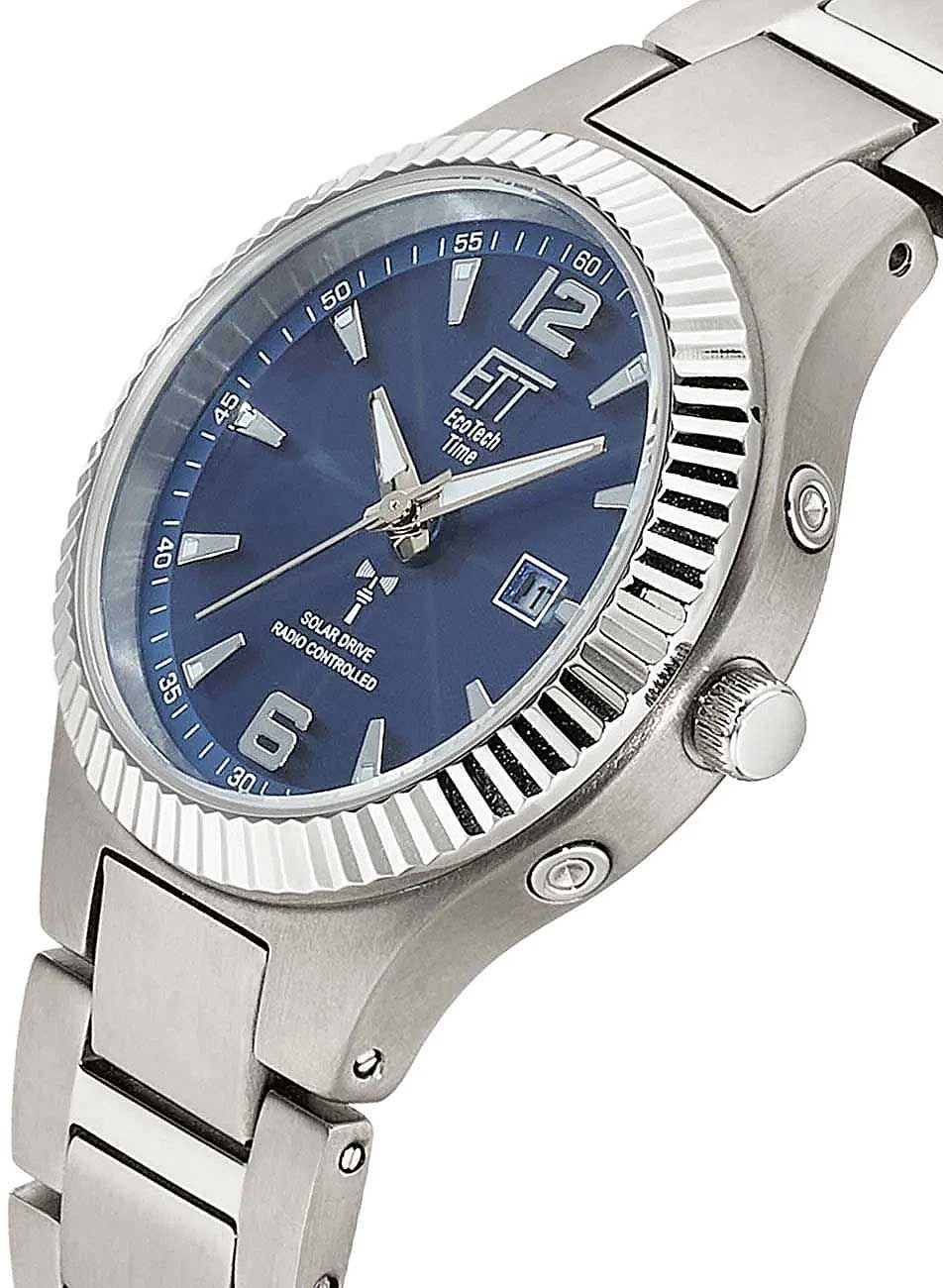 Eco Tech Time Everest ELT-11670-32M Women's Watch • Radio-Controlled Solar • Titanium