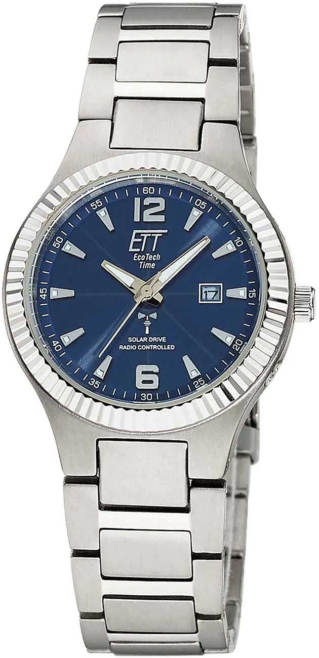 Eco Tech Time Everest ELT-11670-32M Women's Watch • Radio-Controlled Solar • Titanium