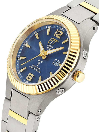 Eco Tech Time Everest ELT-11671-32M Ladies Watch • Radio-Controlled Solar • Titanium