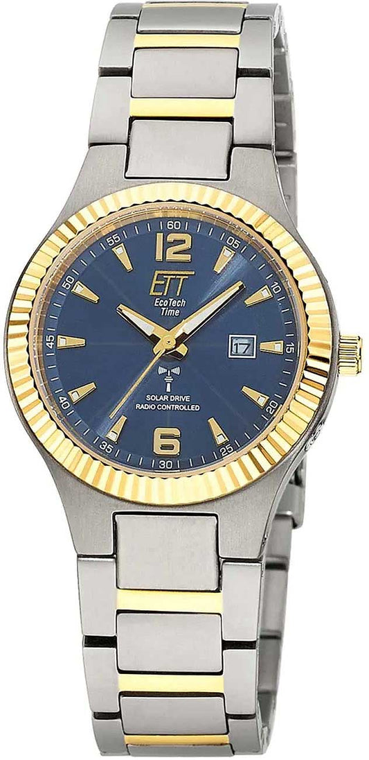Eco Tech Time Everest ELT-11671-32M Ladies Watch • Radio-Controlled Solar • Titanium