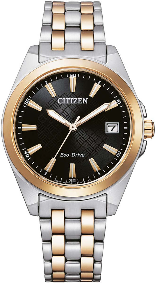 Citizen Classic EO1213-85E Ladies' Watch • Eco-Drive Solar • Scratch-Resistant Sapphire Crystal