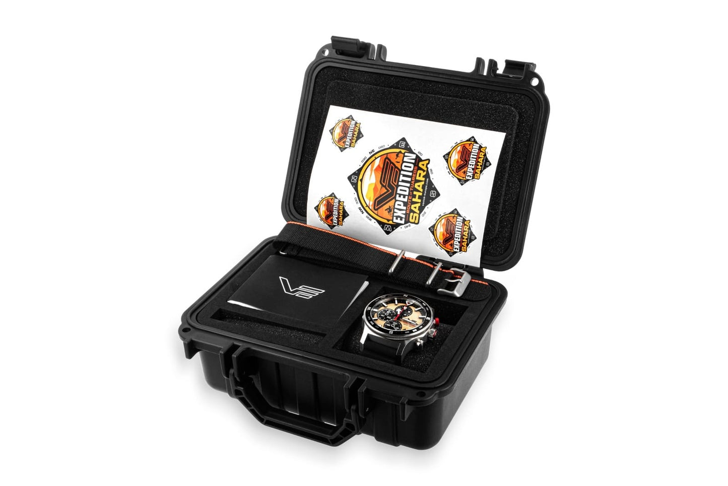 Vostok Europe Expedition Sahara 6S10-598A753 Men's Watch • K1 Safety Glass • Solid Construction