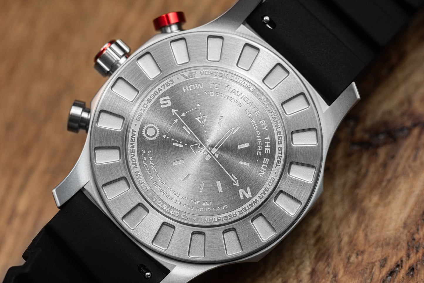 Vostok Europe Expedition Sahara 6S10-598A753 Men's Watch • K1 Safety Glass • Solid Construction