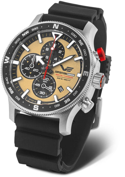 Vostok Europe Expedition Sahara 6S10-598A753 Men's Watch • K1 Safety Glass • Solid Construction
