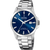 Zegarek męski Festina z niebieską tarczą, bransoletą ze stali szlachetnej i analogowym mechanizmem kwarcowym