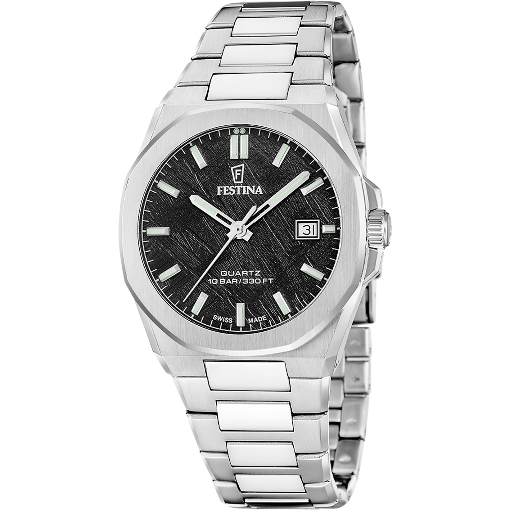 Zegarek męski Festina F20100/5 • Szkło szafirowe • Swiss Made
