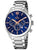 Zegarek męski Festina Chronograph z niebieską tarczą i bransoletą ze stali szlachetnej