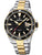 Zegarek męski Festina Prestige bicolor z czarną tarczą, mechanizmem kwarcowym i metalową bransoletą