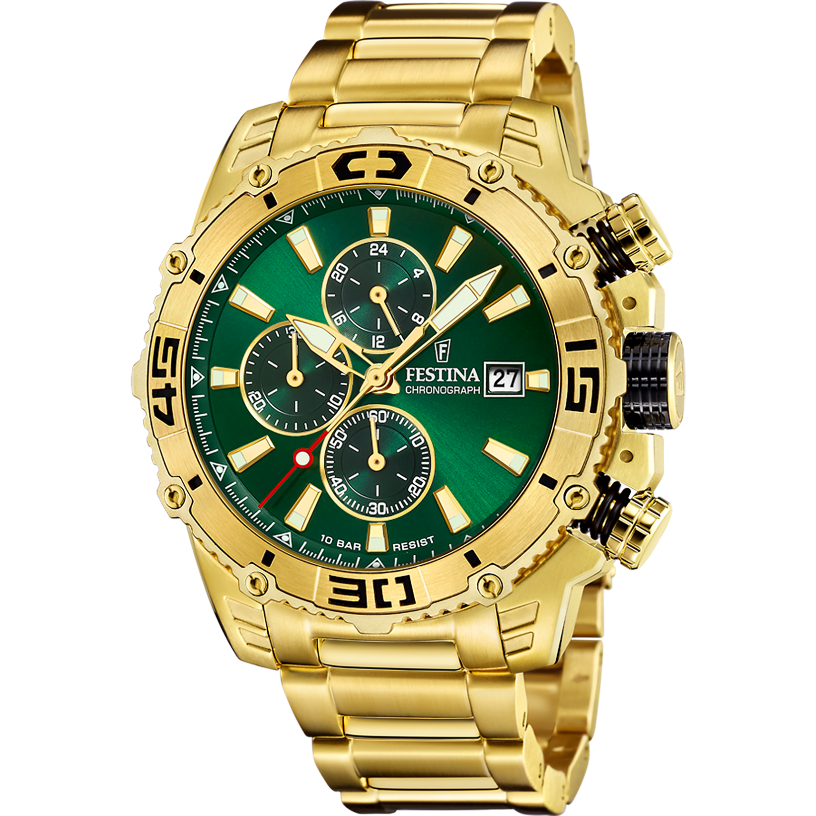 Zegarek męski Festina Prestige F20492/3 • szkło szafirowe • bransoleta ze stali szlachetnej