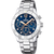Zegarek damski Festina: bransoleta ze stali szlachetnej, niebieska tarcza chronografu, szkło mineralne