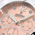 Festina Boyfriend F20603/7 Damenuhr • Rosa Zifferblatt mit Kristallen • Hochwertiger Edelstahl