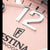 Festina Boyfriend F20603/7 Damenuhr • Rosa Zifferblatt mit Kristallen • Hochwertiger Edelstahl