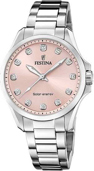 Festina Petite F20654/2 Women's Watch • Stainless Steel • Rose Dial