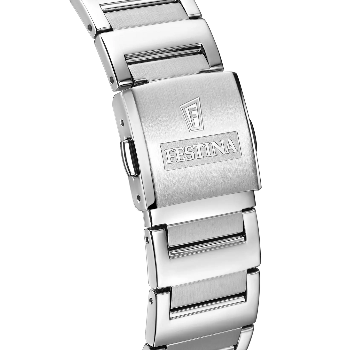 Festina On the Square F20677/5 Herrenuhr • Markantes Quadrat-Design • Grünes Zifferblatt